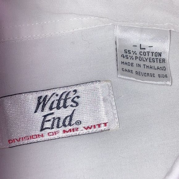 Vintage Witt's End Size Large Womens Top White W/ Scottish Dog Prints - Picture 3 of 10